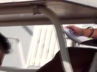 Thai Princess Feet Licking Outdoor