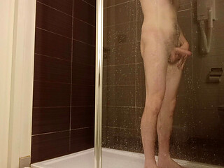 Just taking a hot shower