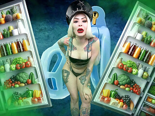 Only Eating Is Left, Because Youre Locked - Locktober, Halloween, Fat Shaming, Feeder