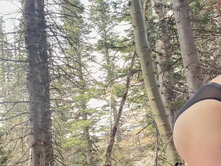Fucked on a Walk in the Woods