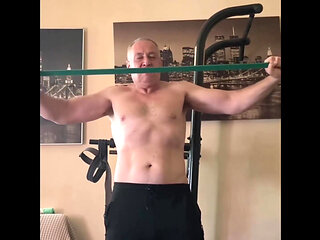 Working Out and Jerking off