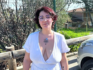 Chubby french brunette Mizaki and her huge breasts in a wild threesome with two studs - ExtaseTV