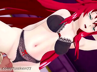 HSDxD - Having sex with Rias on Top (by Tusken77)