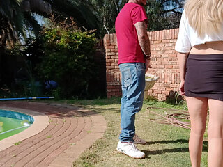 Next door neighbour.