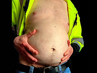 worker gut cam show potbelly reveal