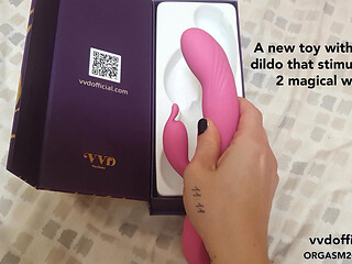 Very fast orgasm with the new VVD RiderGo - Unlimited Orgasm