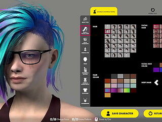 Gameplay LoveXLust #2 Charaktererstellung
