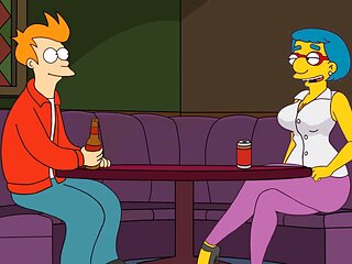 Lustfield presents the Simpsons parody all fuckfest vignettes part two