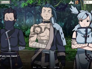 Naruto Hinata gets down in a cartoon fantasy with a tight pussy