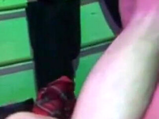 Mature Brunette Dripping in Sloppy Group Stretch Fest