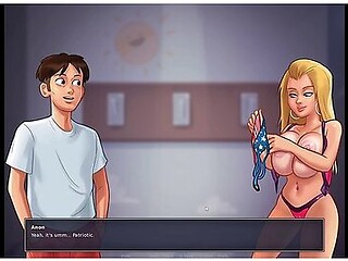 Anon Went To The Bikini Contest To See Roxxy(18+) - Summertime Saga Gameplay Part1