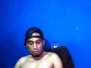 Home video of Mexican alone at home