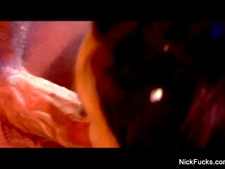 Santa Nick Manning gets his jolly on with a hardcore fuck session
