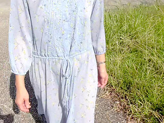 Mayu No72 Naked in a See-through Dress Sex