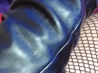 Fetish Mistress Eva Latex Dominatrix BDSM Femdom Heels Hot Big Ass MILF Pink Leather