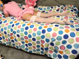 Stepdad finds stepdaughter in bed and they start a forbidden affair