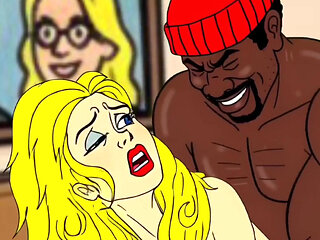 Married Housewife Maria Spreads Her Legs and Becomes a Slut Wife. Cartoon Hentai