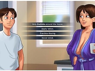 Gamer Girl - Summertimesaga Dangerous Stunt-part 86 By Misskitty2k