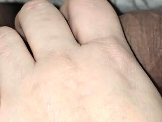 Step mom craves big step son's dick and gives him a hard handjob