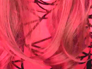 Sissy Gurl strokes and eats her cum
