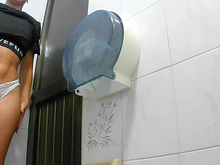 Camera Records Nurses Pissing in Public Bathroom