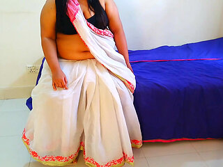 Desi Hot Stepmom Fucked by Stranger - MILF Big Ass & Big Boobs, huge Anal Fuck & Cum Behind