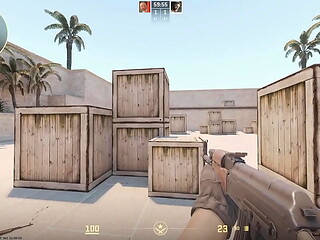 Jugador de counter con 1500hs es Garchado por un novato de 250hs