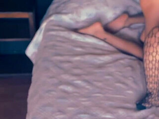 Stepmom Fucks in Bed, Only Fans in Slow Motion, Lying Down Blowjob
