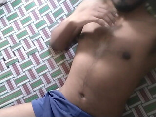 Real Amateur Husband Solo Masturbation & Hard Stroking (POV Home Video)