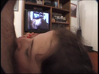 Nice Blowjob for a Cock Cumming in Her Mouth