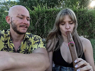 Alex Goes Takes Off Condom to Creampie Blonde Teen Latina with Big Ass in Homemade Cowgirl 4K