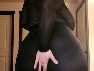 Amateur blondie solo anal masturbation
