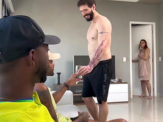 Chamei um amigo pra fuder o casal. - Free