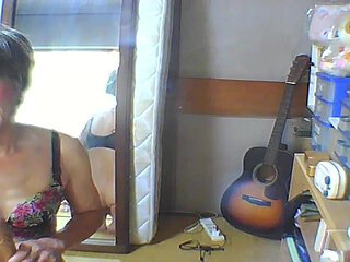 My masturbation in the mirror