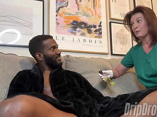 Nipple Licking Handjob with Matt Bishop