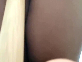 Pussy fuck with thick stick
