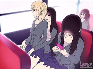 Futa sex in the bus