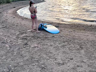 Anal Destroyed by 9inch Big Dick Lake Adventure Part 1