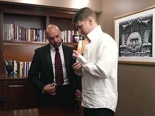 XXX ritual featuring hung lads Sage Roux and Adam Snow