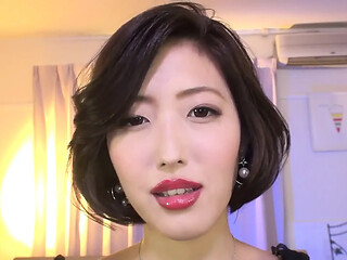 Two busty Japanese women give deep lingeries oral pleasure to hubby