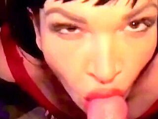 Stepson Celebrates Christmas with Mrs. Santa, She Came to Fulfill His Hot Fantasies, Anal and Cum