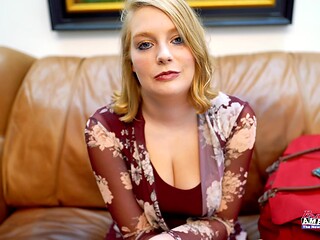 Astrid Busty Blonde Coed Full Oral Session Gets Pounded Until Cumming!
