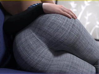 Horny Stepmom Titty Fucks My Big Cock - Handjob & Cum on Tits