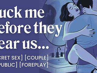 ASMR Audio Porn: Secret Public Sex with Your Boyfriend in the Bathroom - Foreplay & Dirty Talk - Erotic Audio Roleplay for Women