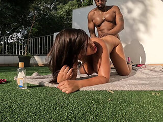 BBC blackstar has fun with Busty Brazilian Bruna Paz