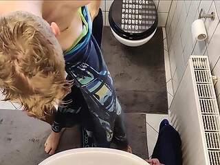 Getting Dressed with a Hard Cock after Relaxing Shower