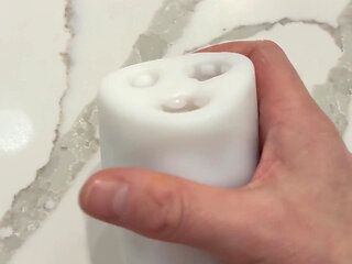 I Fucked the Toy in All Holes, I Cum with Moans and Sperm