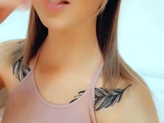 Pale amateur teen brunette Lynn Love