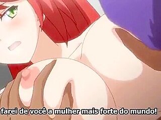 She is tricked into a wrestling match, creampied many times, and becomes a pregnant macho wife.