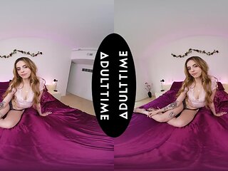 UP CLOSE VR - Frolic Smallish Angel Windell Taunts Your Rigid Manhood Before Letting You Smash Her - POINT OF VIEW